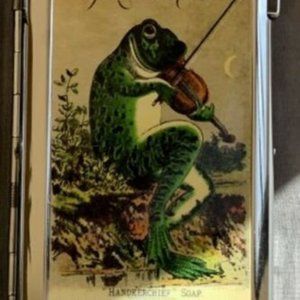 g Violin Cigarette Case With Built In Butane Lighter